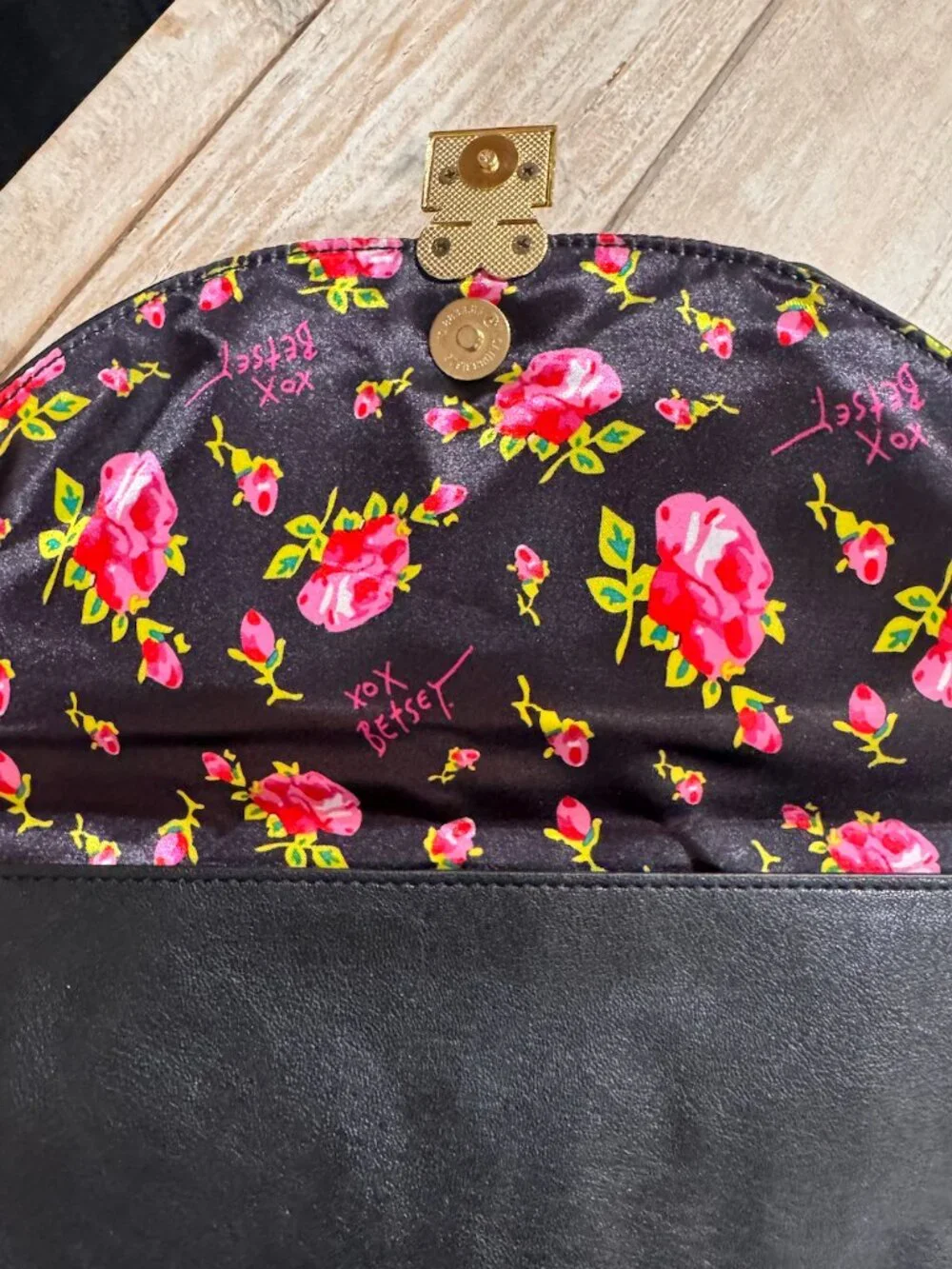 NWOT Betsey Johnson Cat Clutch Purse Bag